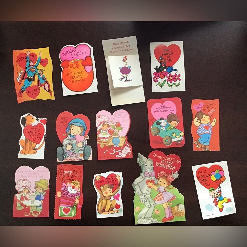 Valentine Cards From The 70’s